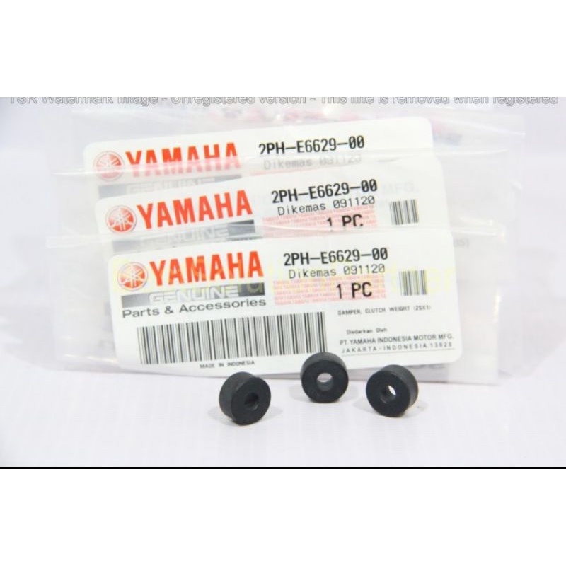 KARET KAMPAS GANDA FREEGO FREE GO MIO M3 SOUL GT 125 FAZZIO ( 3 PCS ) ASLI ORIGINAL YAMAHA 2PH E6629 00