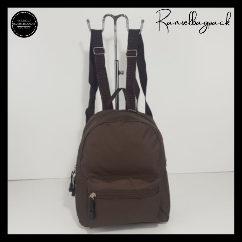 Tas Ransel Mini Punggung Backpack Bahu Model Korea Terbaru Kekinian Termurah Bagus Fashion Multifungsi Stylish Import Lokal Original Remaja Dewasa Traveling Holiday Perempuan Wanita Cewek