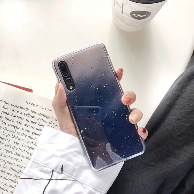 Confetti purple gradation Samsung S9 plus 8 Note 9 S10 S10+ lite a7 a9 2018 huawei p30 pro note 10