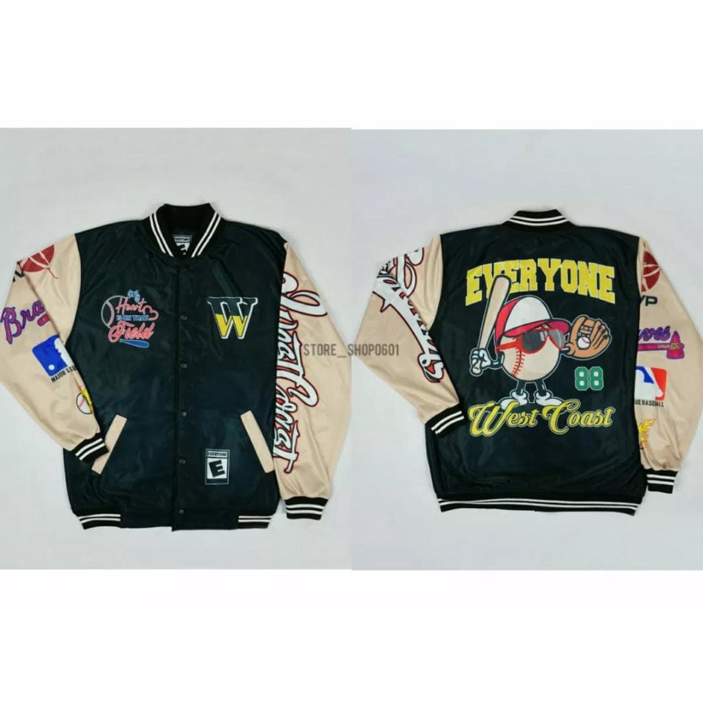 Varsity Jacket  / Jaket Varsity Bisbol / Varsity Basseball / Jaket Bisbol Viral Tiktok