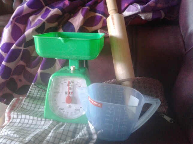Gilesan Adonan Kue Rolling Pin Kayu Manual