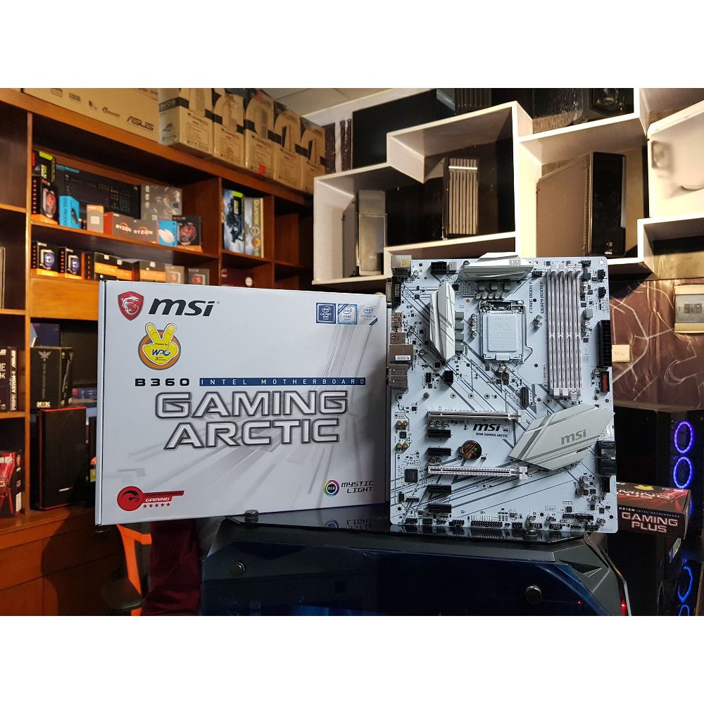 motherboard msi b360 gaming arctic Bagus