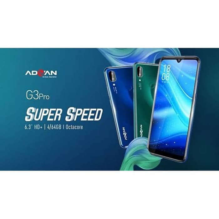 Advan G3 Pro 4/64 Ram 4GB Internal 64GB Garansi Resmi