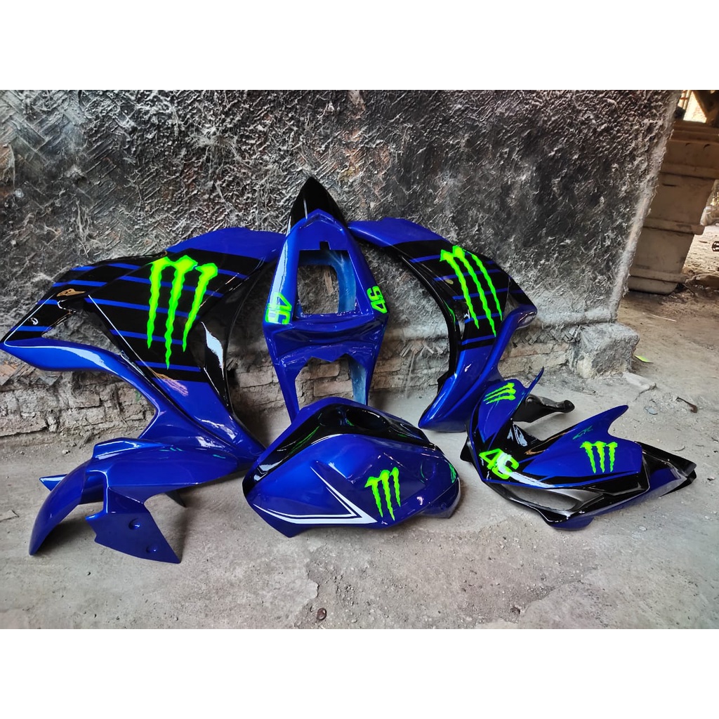 Full Fairing Fullbody Model R25 PNP untuk OLD/NEW VIXION, BYSON, CBR 150, CBR 250, R15, VERZA