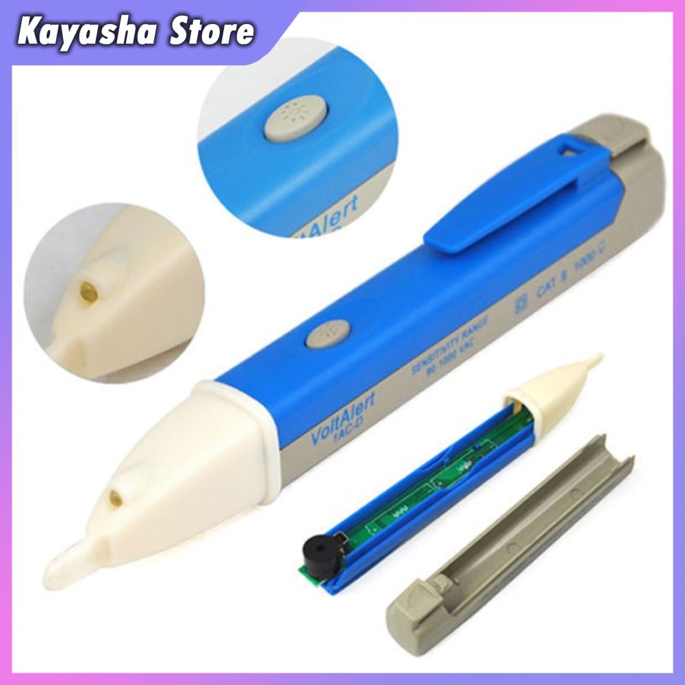 

KYS VOLTALERT PEN NON CONTACT AC VOLTAGE ALERT DETECTOR 90V 1000V VD02 BLUE OMOT0OBL