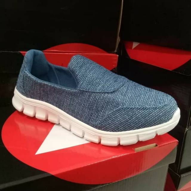 SEPATU SLIP ON WANITA AIRWALK DACIA II BLUE ORIGINAL