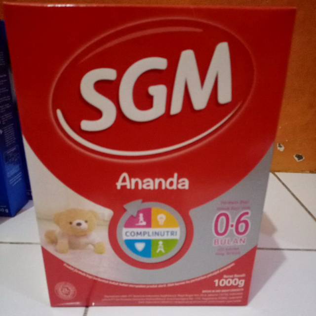 Sgm ananda 0-6 bulan