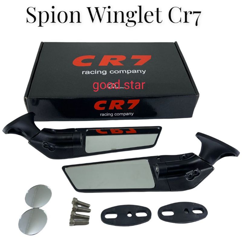 Spion Winglet CR7.Motor.Ninja fi250.Ninja ZX250.Ninja150.Ninja Karbu250.R15.R25.Cbr150.Cbr250.GSX150.GSX250