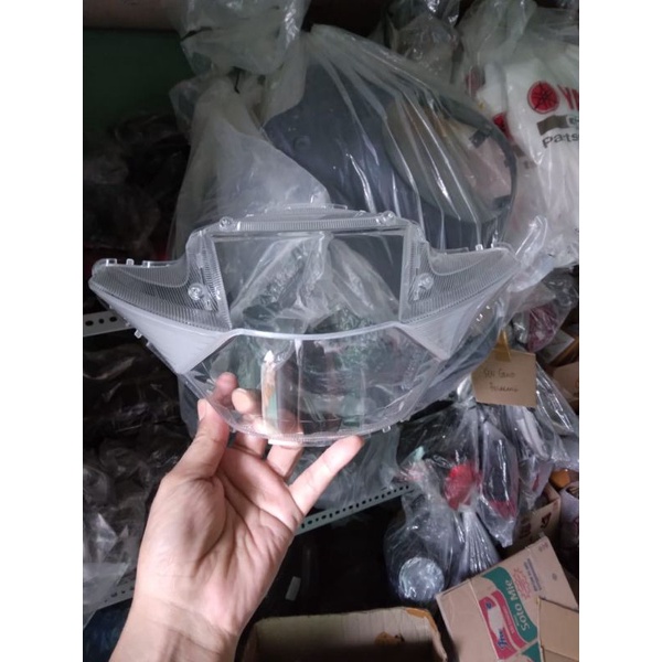 mika kaca lampu depan headlamp.reflektor gsx GSx R/S ORIGINAL PARTS garis tengah bawaan motor