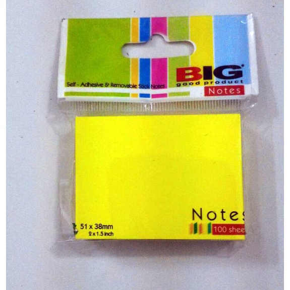 POST IT Stick note Kecil V-tec Ukuran 51X38-1