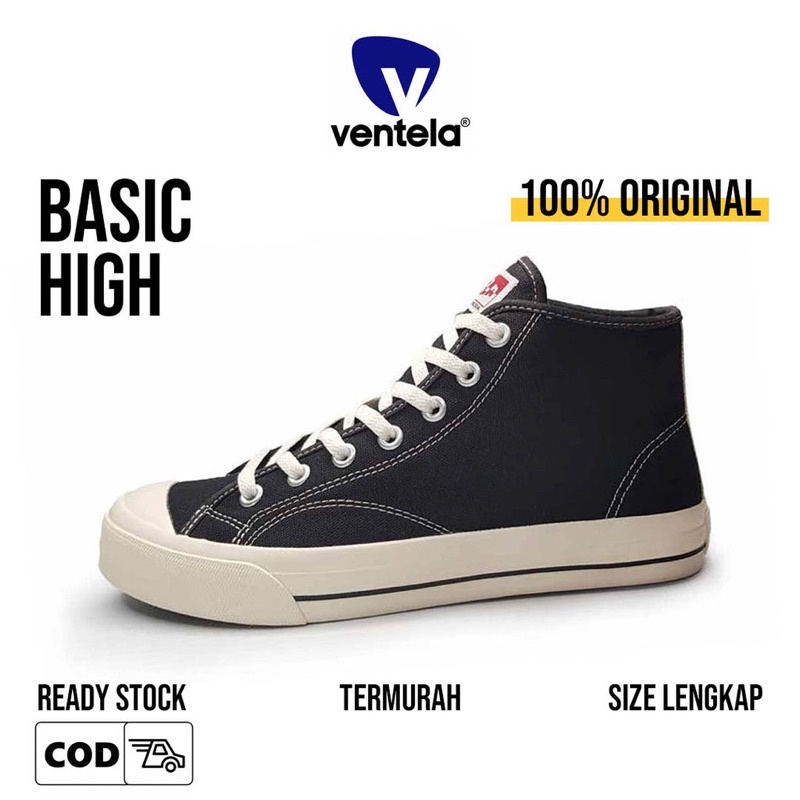 Ventela basic high black natural