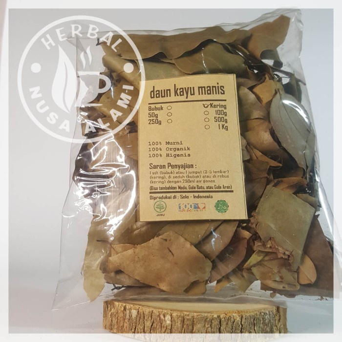 

DAUN KAYU MANIS KERING | PREMIUM | Cinnamomum Verum 100g