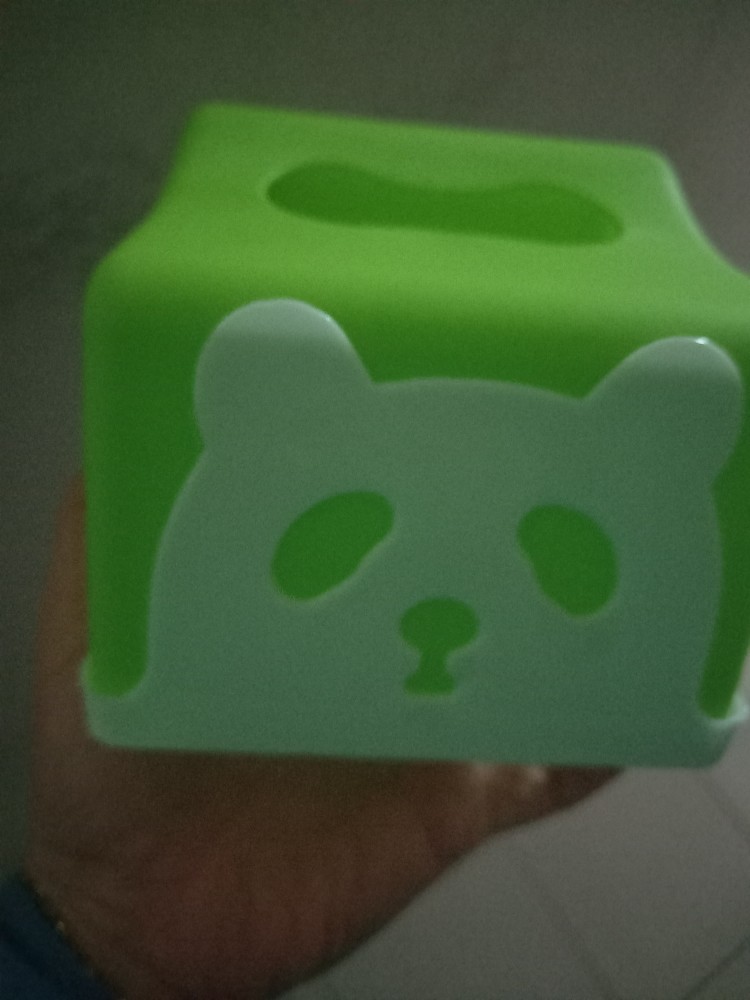 Tempat Tissue Kotak Kecil Motif Panda/ Aneka Warna