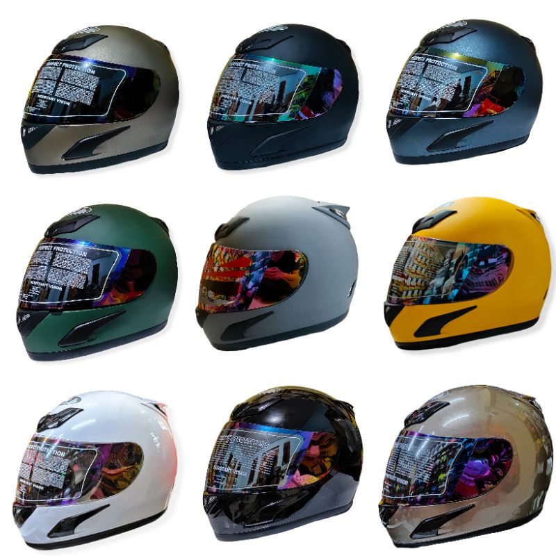Helm Full Face JPN Polos Original