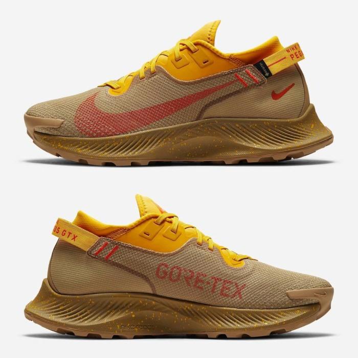 Perlengkapan Lari Nike Zoom Pegasus Trail 2 Yellow-Running Shoes
