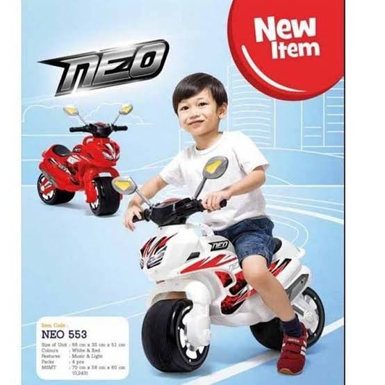 Mainan Anak Motor Sepeda NEO 553 GT SHP Toys Motor Bike Kids