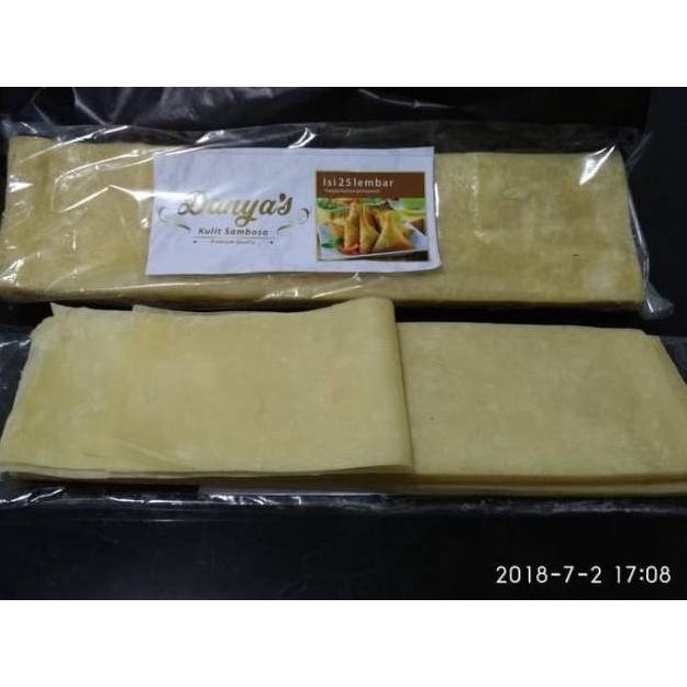 

➚rj Terkini⁎ KULIT SAMBOSA / SAMOSA BESAR 32 CM X 8.8 CM (ISI 25 LEMBAR) 52 ✹