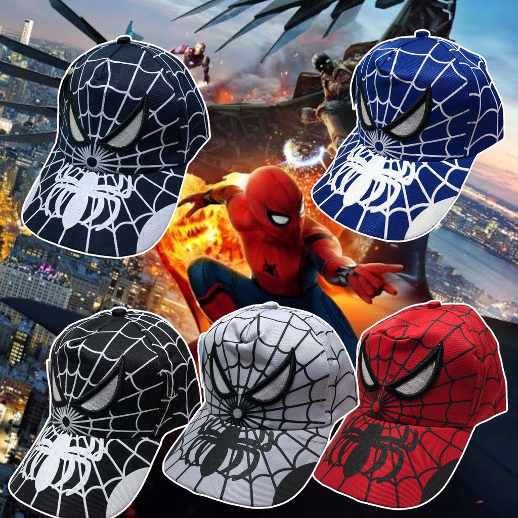 Topi Baseball Anak Laki-laki Cowok Model Terbaru Karakter Sepiderman