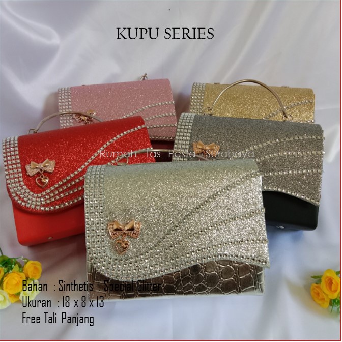 Tas Bagus,Tas Unik,Tas Elegan ,KUPU SILVER