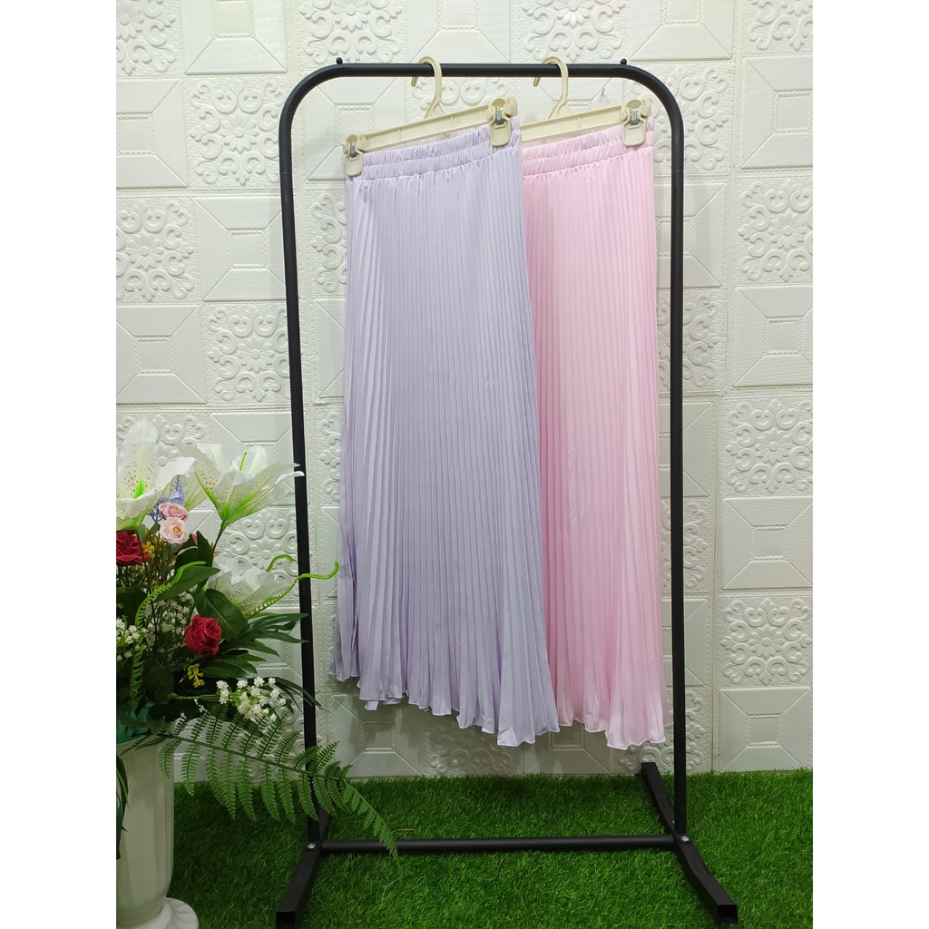 Rok Plisket Hyget Super warna baru 099