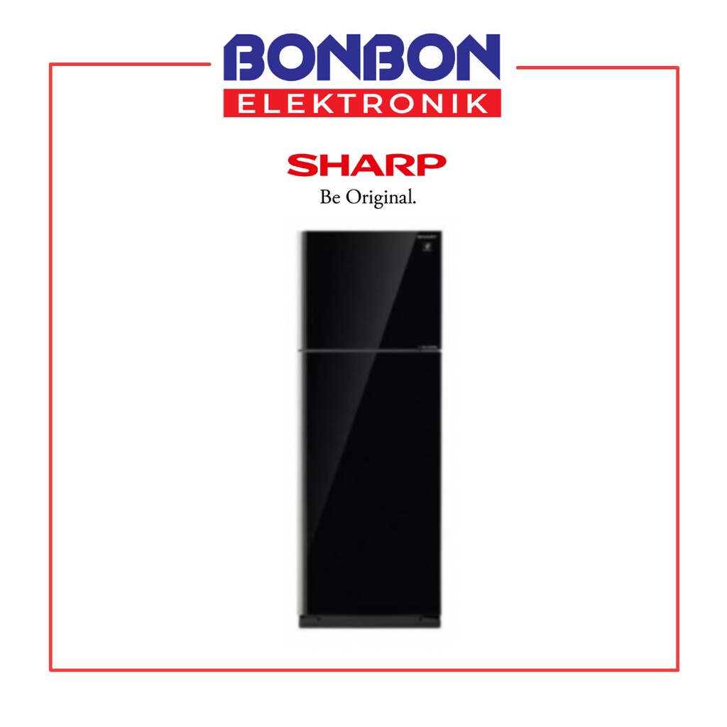 Sharp Kulkas 2 Pintu SJ-IG571PG-BK / SJIG571PGBK