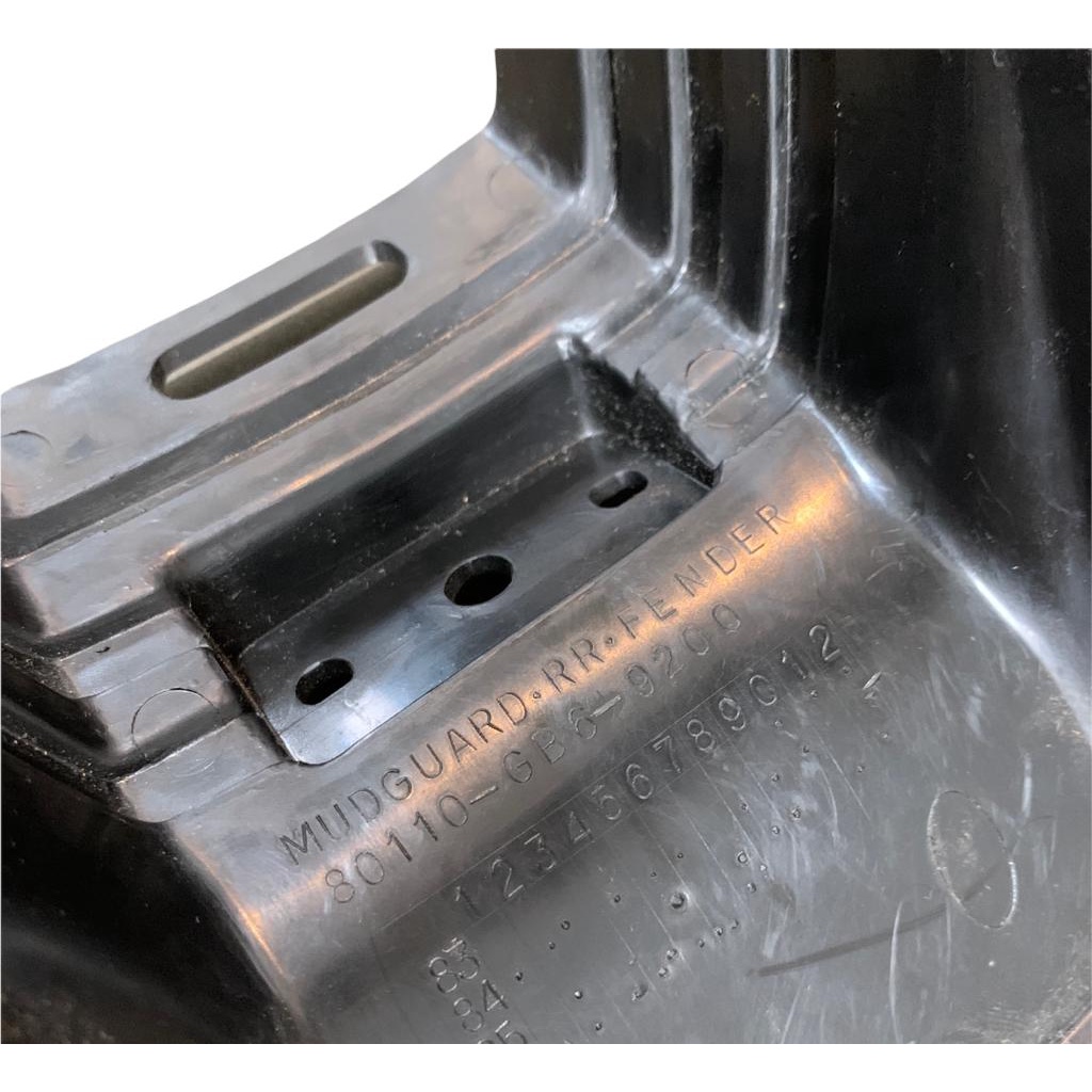 cepet kepet mudguard spakbor belakang honda astrea 800 original