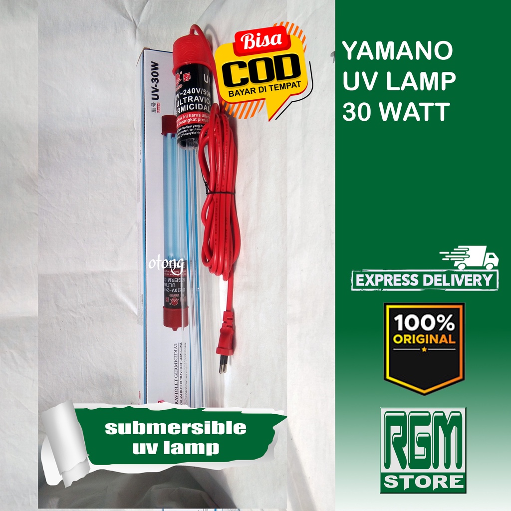 YAMANO UV 30W 30 watt Lampu UltraViolet GERMICIDAL LAMP Aquarium Kolam