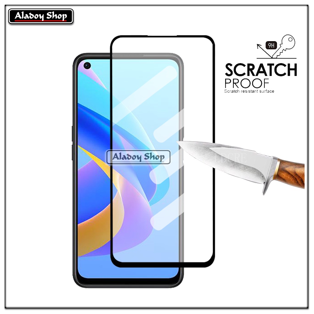 PROMO 3 IN 1 PAKET Tempered Glass Oppo A76 Free Tempered Glass Camera dan Skin Carbon