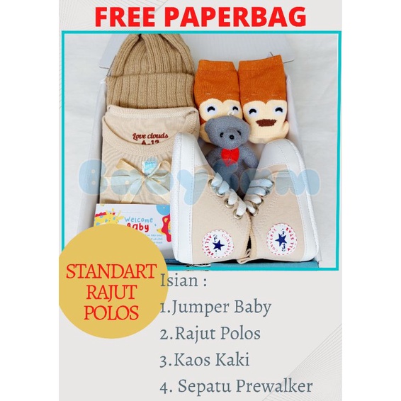 FREE PAPERBAG HAMPERS BAYI BABYSAM BAJU BAYI || HAMPERS ROK TUTU BAYI || PARCEL BAYI || BABYSAM BABY GIFT || KADO KELAHIRAN BAYI || HAMPERS BAYI LAKI-LAKI DAN PEREMPUAN-4