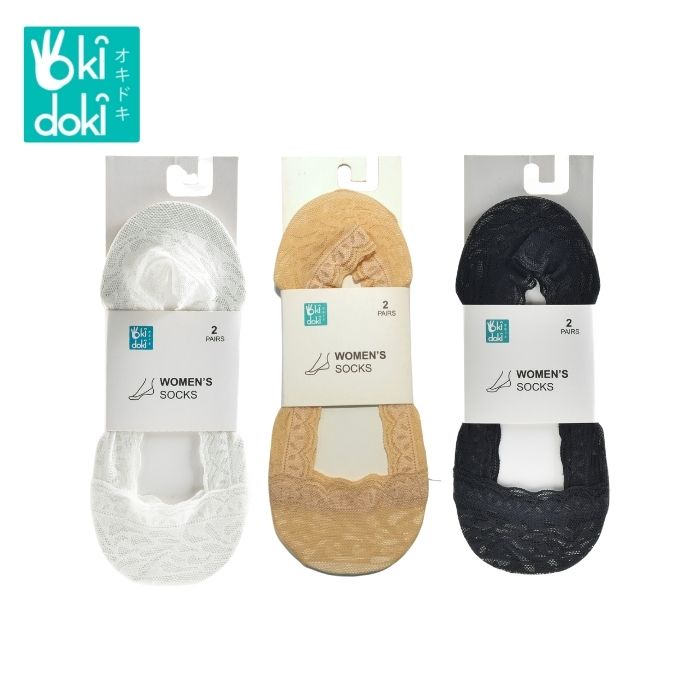 OKIDOKI Women Socks 2Pairs/Set -19Sw578 Sw - Kaos Kaki 2 Pasang