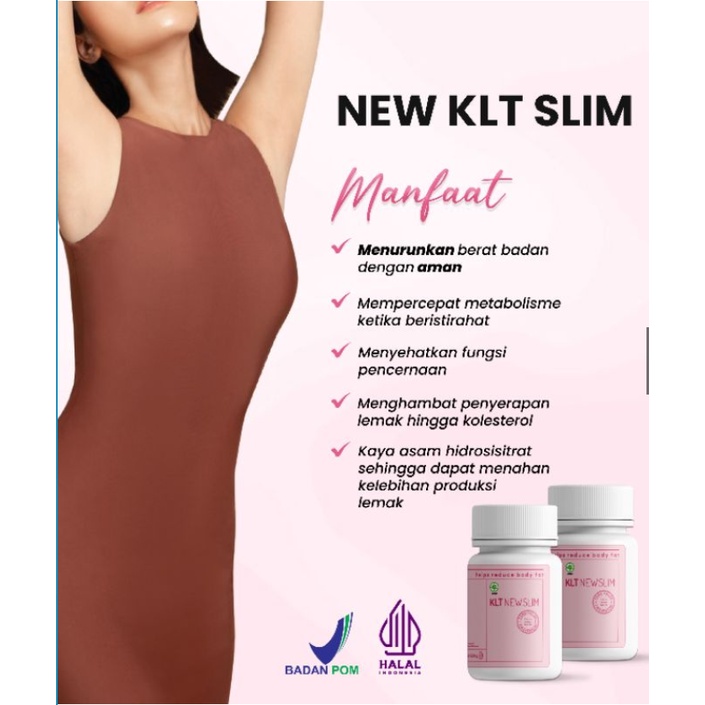 Penurun Berat Badan ( Suplemen Diet ) KLT New Slim BPOM