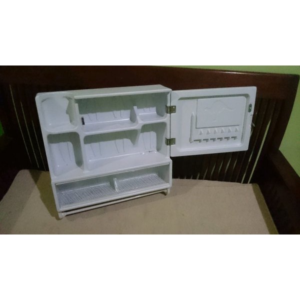 RAK KACA CERMIN DINDING MC-4 MASPION | MIROR BOX WALL CABINET DEKORASI KAMAR MANDI TOILET