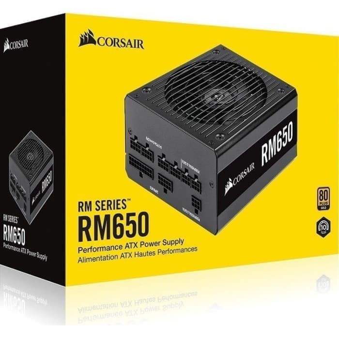 Corsair RM Series, RM650, 650 Watt, 80+ Gold Certified