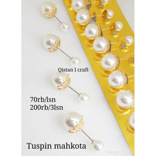 Tuspin mahkota gold 37CR perlusin