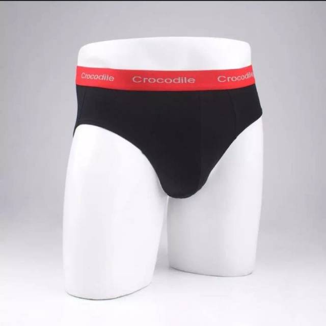 Crocodile Merah - 2pcs celana dalam pria anti bacteria men's brief