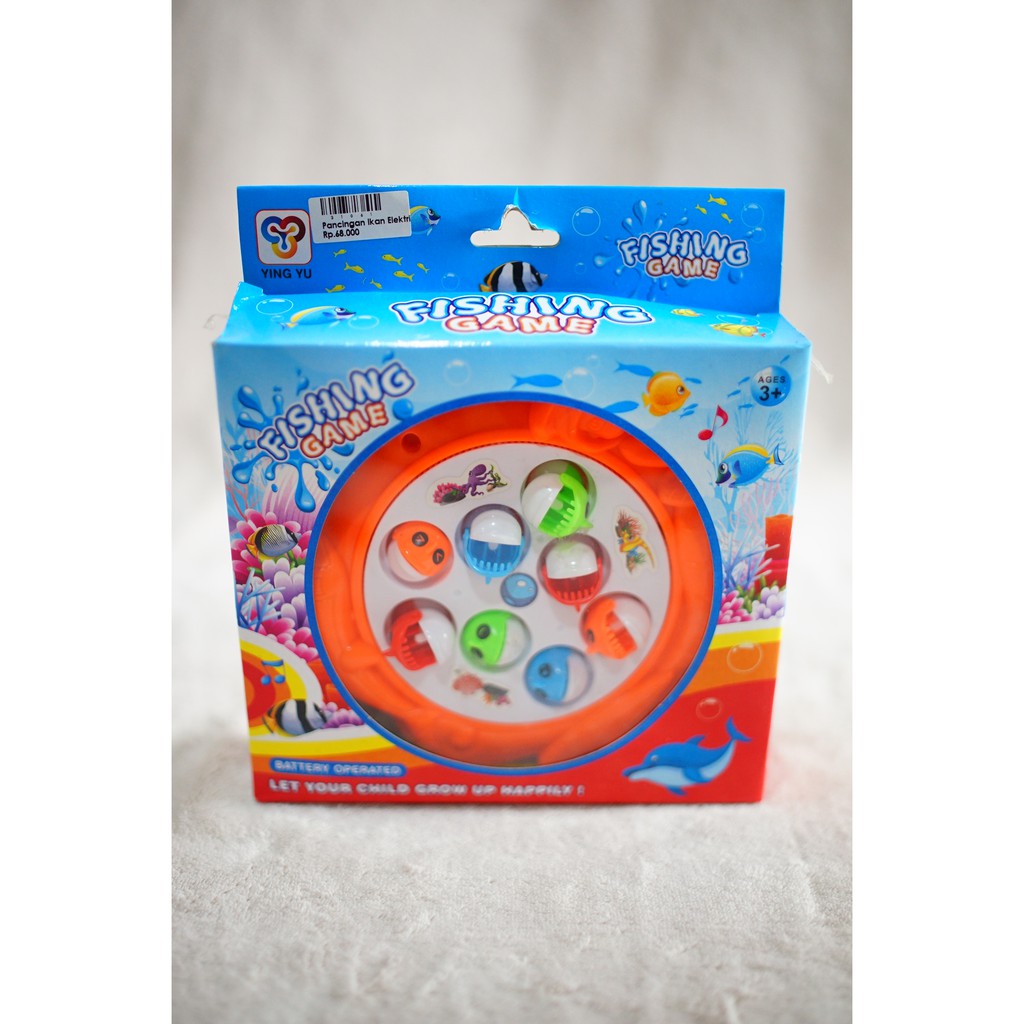 Mainan anak pancingan ikan elektrik, fishing game, bahan super bagus - 31061 (7)