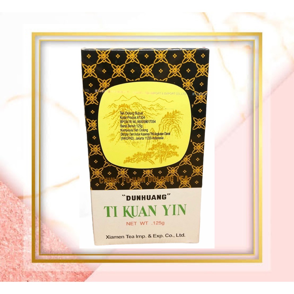 

Teh Oolong Dunhuang Ti Kuan Yin 125 Gr