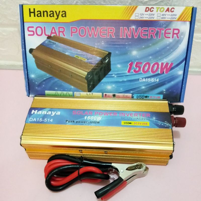 Power Inverter 1500 Watt Hanaya