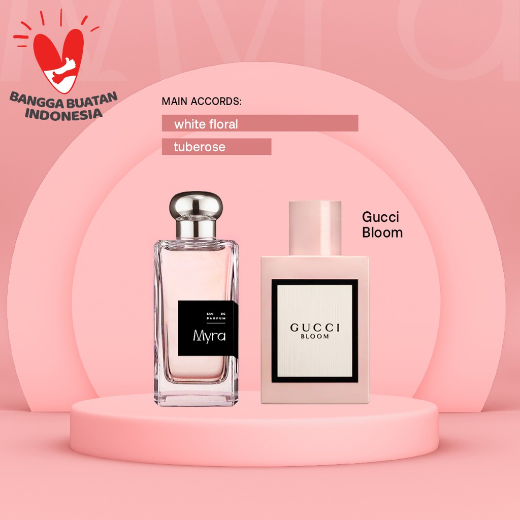 Myra Parfume Inspired by Bloom - Parfum Wanita -  Parfume Unisex