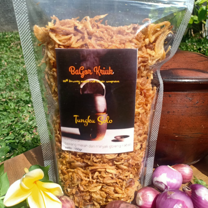 

Bawang Goreng Kriuk. asli tanpa campuran. 100gr