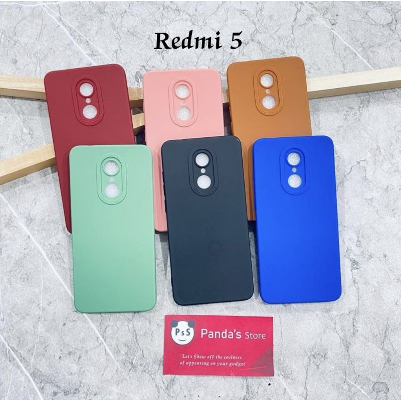 Softcase Pro Camera Redmi 5 Candy Case Full Color 3D Silikon TPU