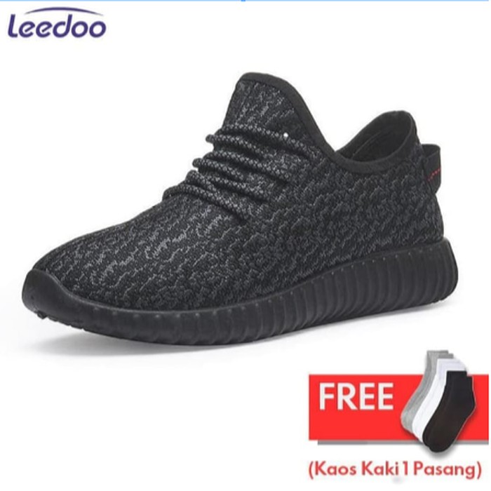 Leedoo Sepatu Sneakers Pria Sepatu Karet Pria Sepatu Casual Pria MR207