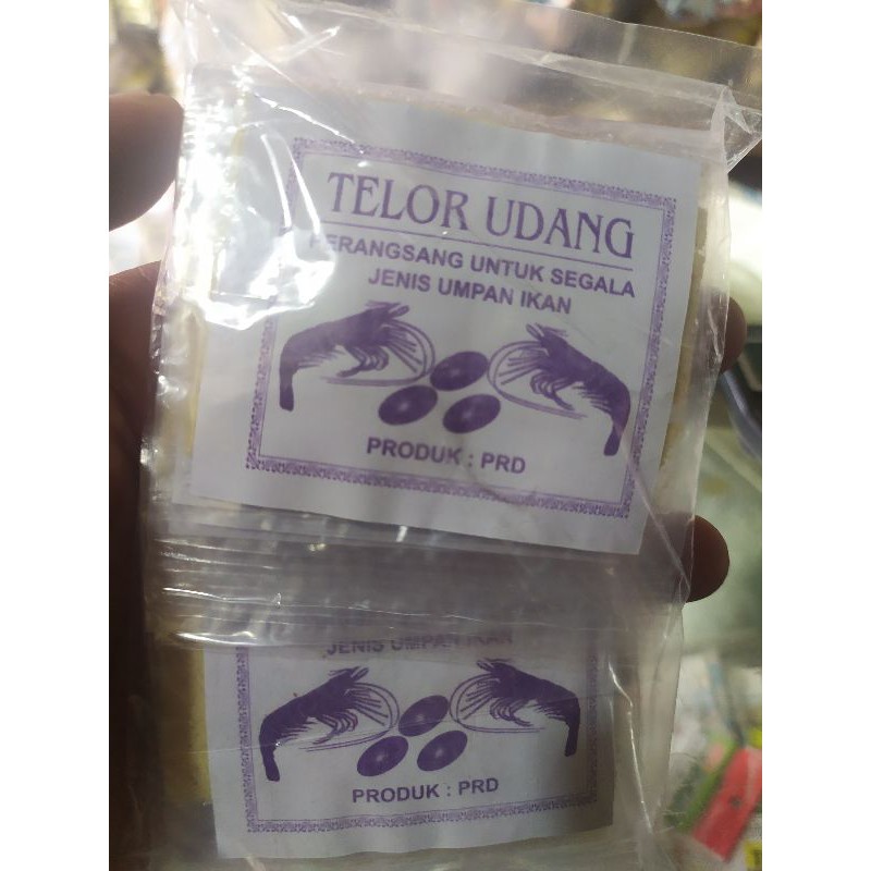 

telor udang
