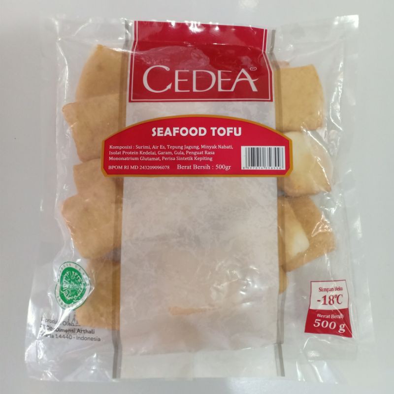 

Ced Premium Seafood Tofu 500 gram