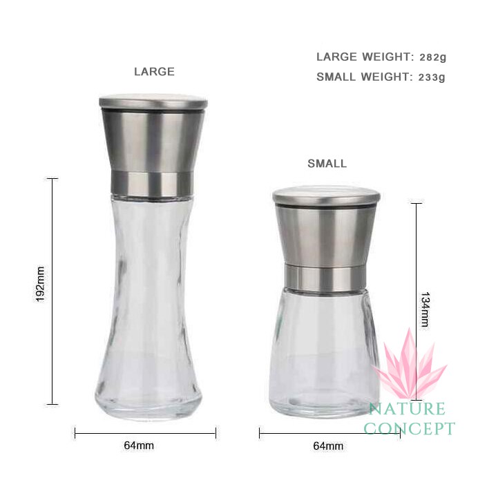 Professional Salt &amp; Pepper Grinder Penghalus Garam Lada TERMURAH