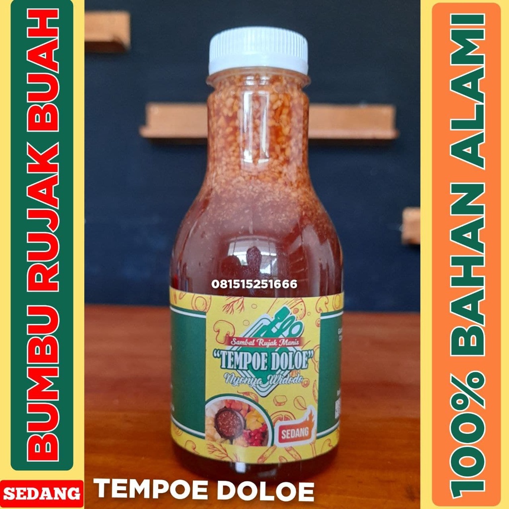 

BUMBU RUJAK MANIS JAWA TIMUR 100% ALAMI TANPA PENGAWET TANPA MSG