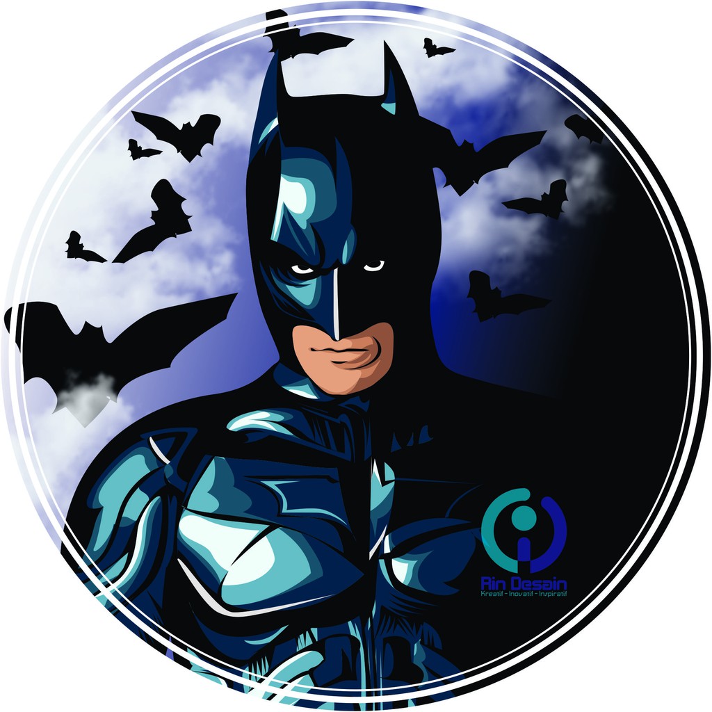 Karikatur Superhero Pigura Kaca Superhero Kartun Vector Wajah Kado Ultah Kado Unik