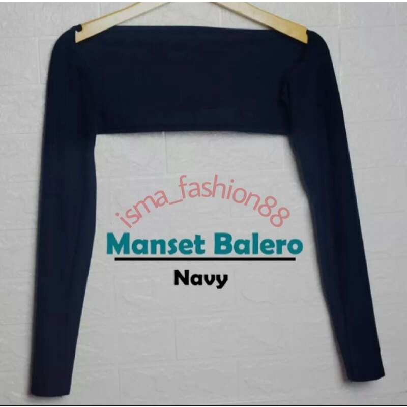 BOLERO MANSET SAMBUNG MANSET LENGAN PANJANG KAOS9-5