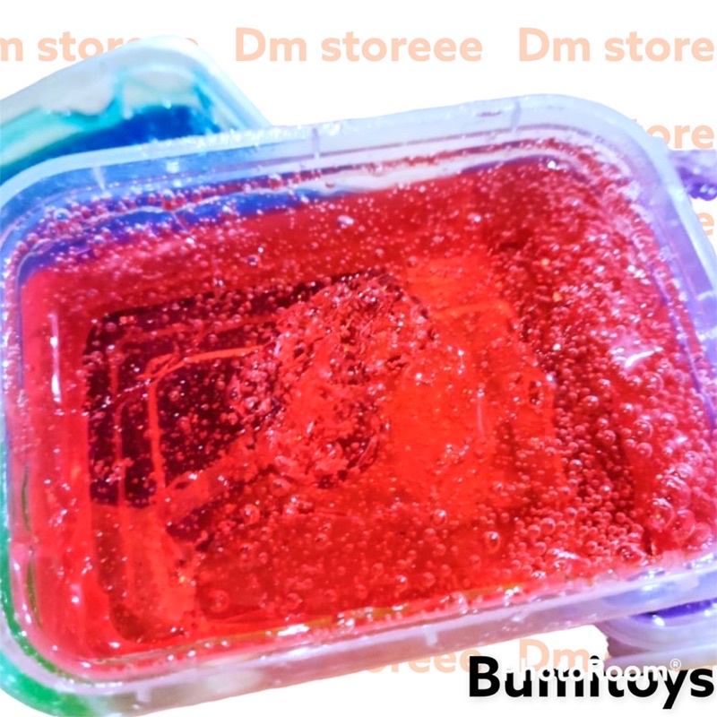 slime jelly glitter 250cc / slem murah / slime jiggly / slime original / mainan anak murah