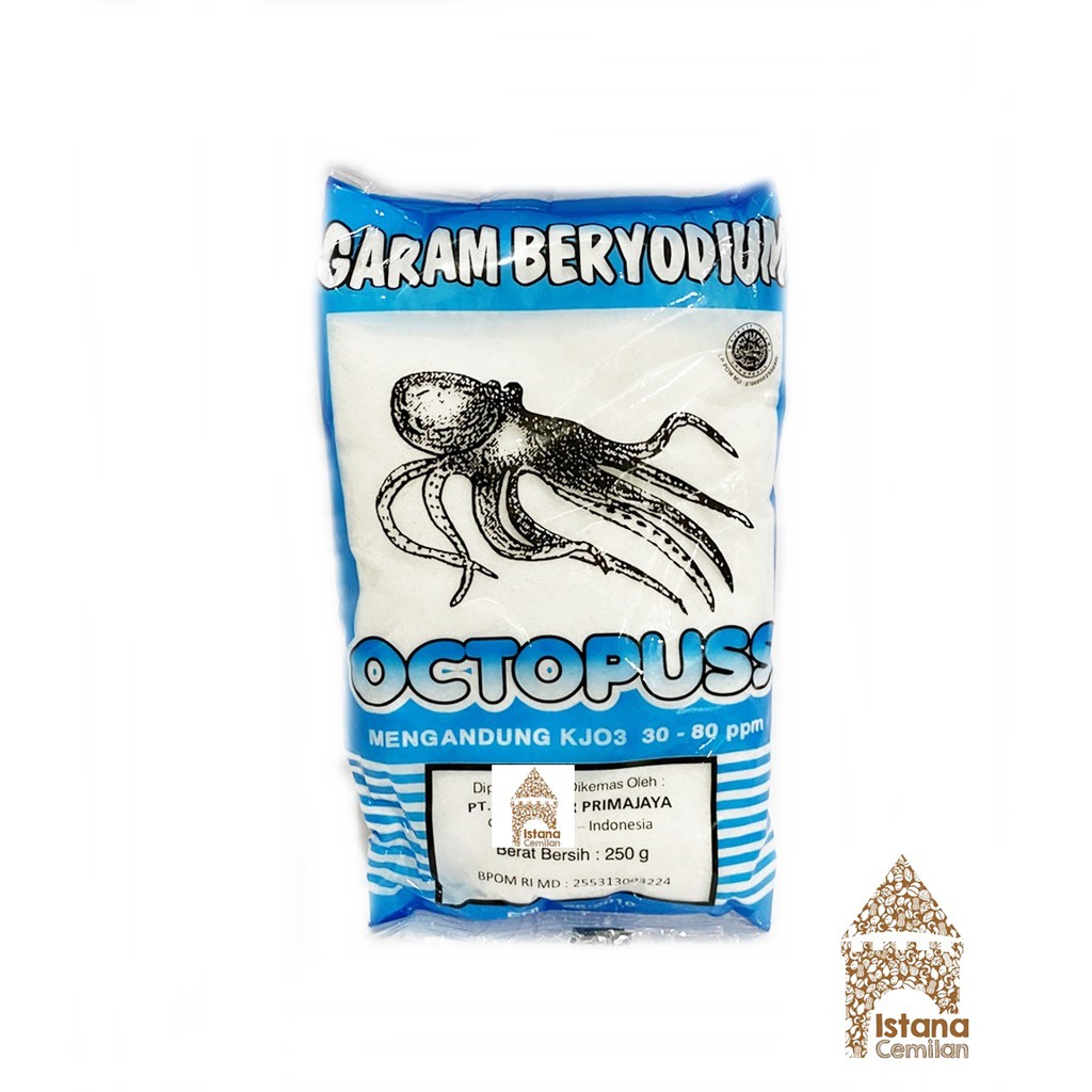 Octopuss Garam Beryodium 250 Gram